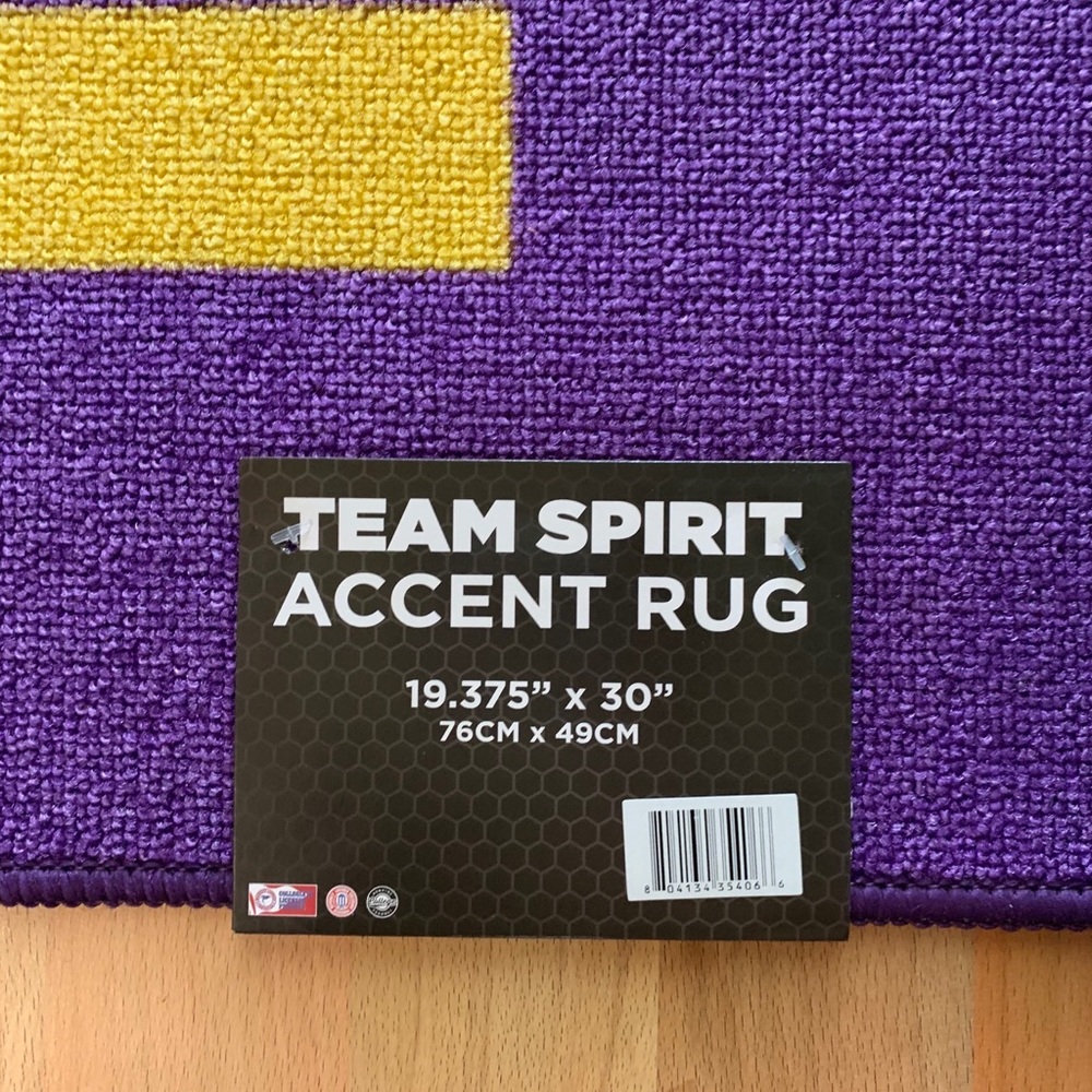💜💛 New! LSU Door Mat - Picture 3 of 3